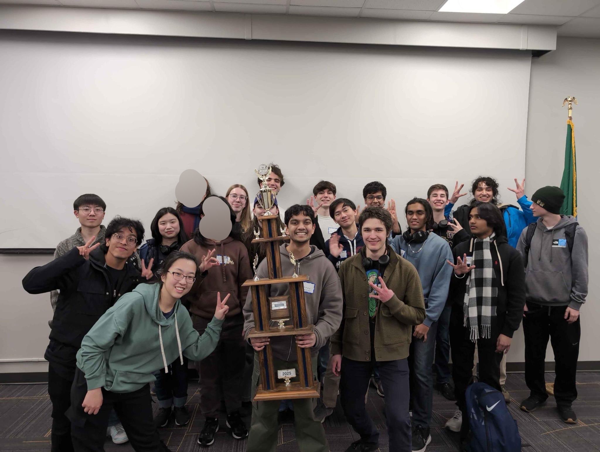 BK Holding up the trophy from SCC 2025